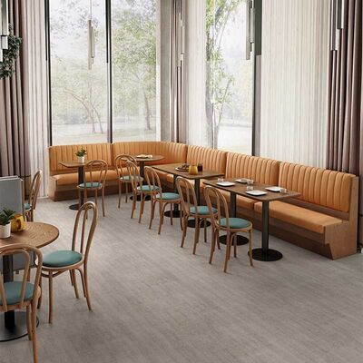 150 Cm 120 Cm Booth Seating Restaurant Dining Table And Chairs X4 X6 Vintage