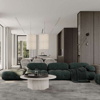 3 Piece Living Room Sectional Couches With Recliners Furniture Italian Minimalist