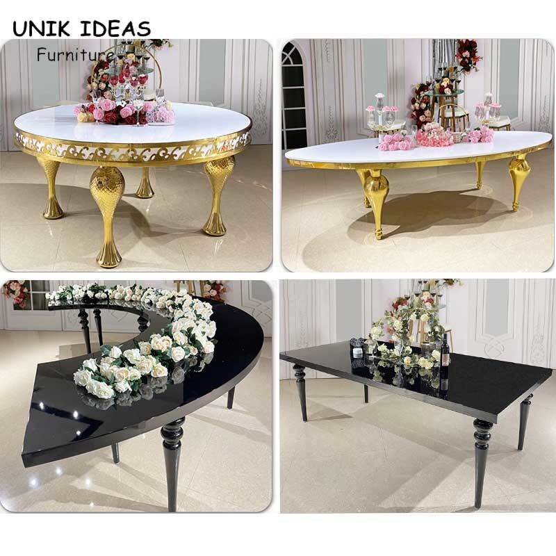 5 Foot 4 Foot Folding Banquet Table Chairs Wedding Stainless Steel