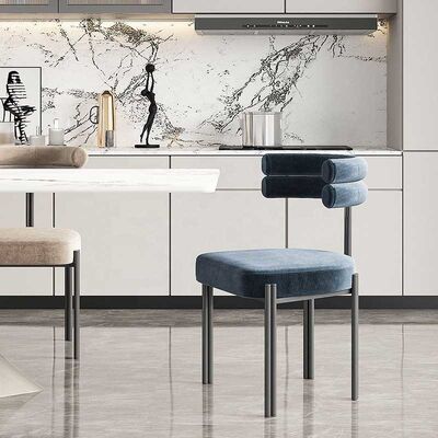 お買い得 イタリアの簡単な半分アークの肘掛け椅子の椅子を食事する家の余暇交渉 オンライン