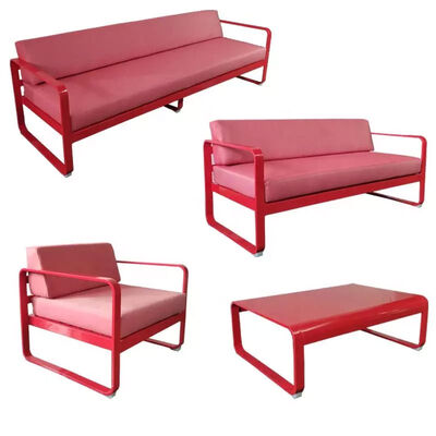 良い値段 屋外の家具の藤の柳細工の庭のテラスのソファー2のSeater浜は普及した置く オンライン