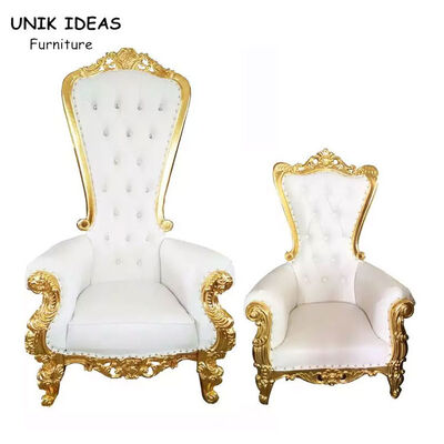 良い値段 高貴で高い背部Throne Chairs Wedding Rental王の新郎新婦のソファーの椅子 オンライン