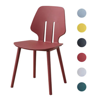 良い値段 Nordic Modern Color Plastic Hotel Dining Chair Outdoor Leisure Cheap Garden PP Chairs オンライン