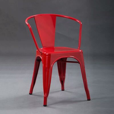 お買い得 アンティーク産業用金属鉄食卓 レストラン コーヒーショップ 椅子 オンライン