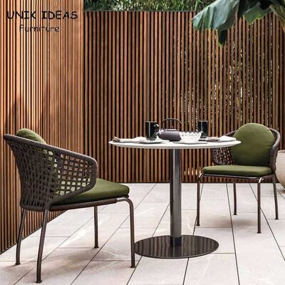 良い値段 現代余暇の庭の家具は屋外の家具のバルコニーを置いた60x75cmをロープをかける オンライン