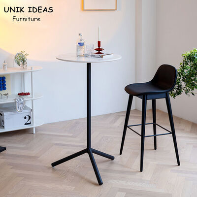 良い値段 レストランの台所ビストロ棒は現代110cmの高い円形を台に置く オンライン