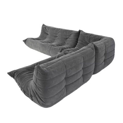 良い値段 モジュラー居間の部門別のソファーの革家の家具の不精なソファー セット オンライン